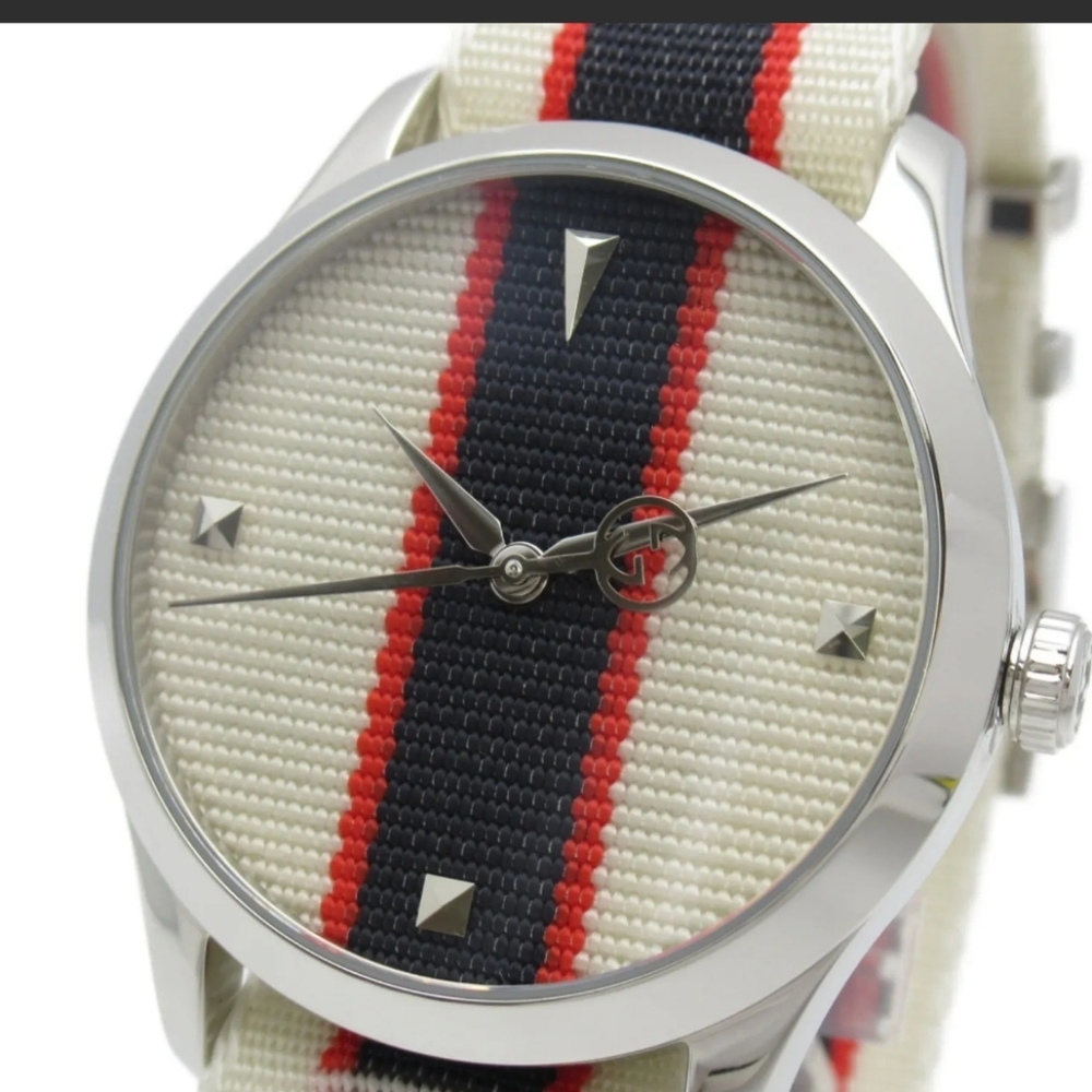 SALE! GUCCI LUXURY STAINLESS STEEL SIGNATURE G WATCH ⌚️ - Picture 12 of 12